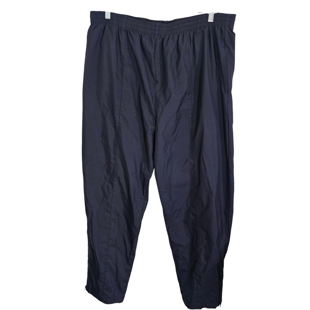 New Balance Mens Navy Blue Track Pants XXL Elastic Waist Lined Athletic‎ Joggers